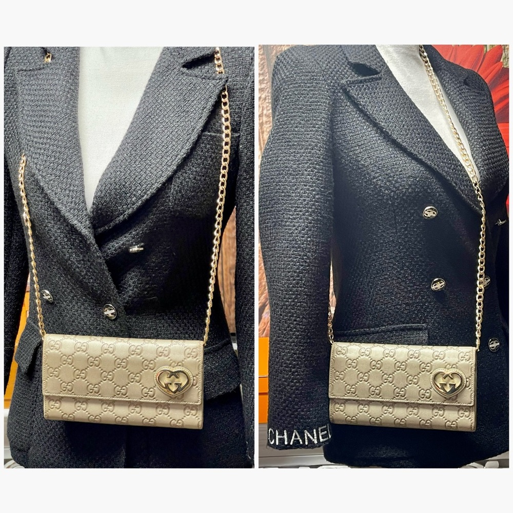Authentic GUCCI Monogram GG wallet without the off brand chain. - Picture 5 of 16
